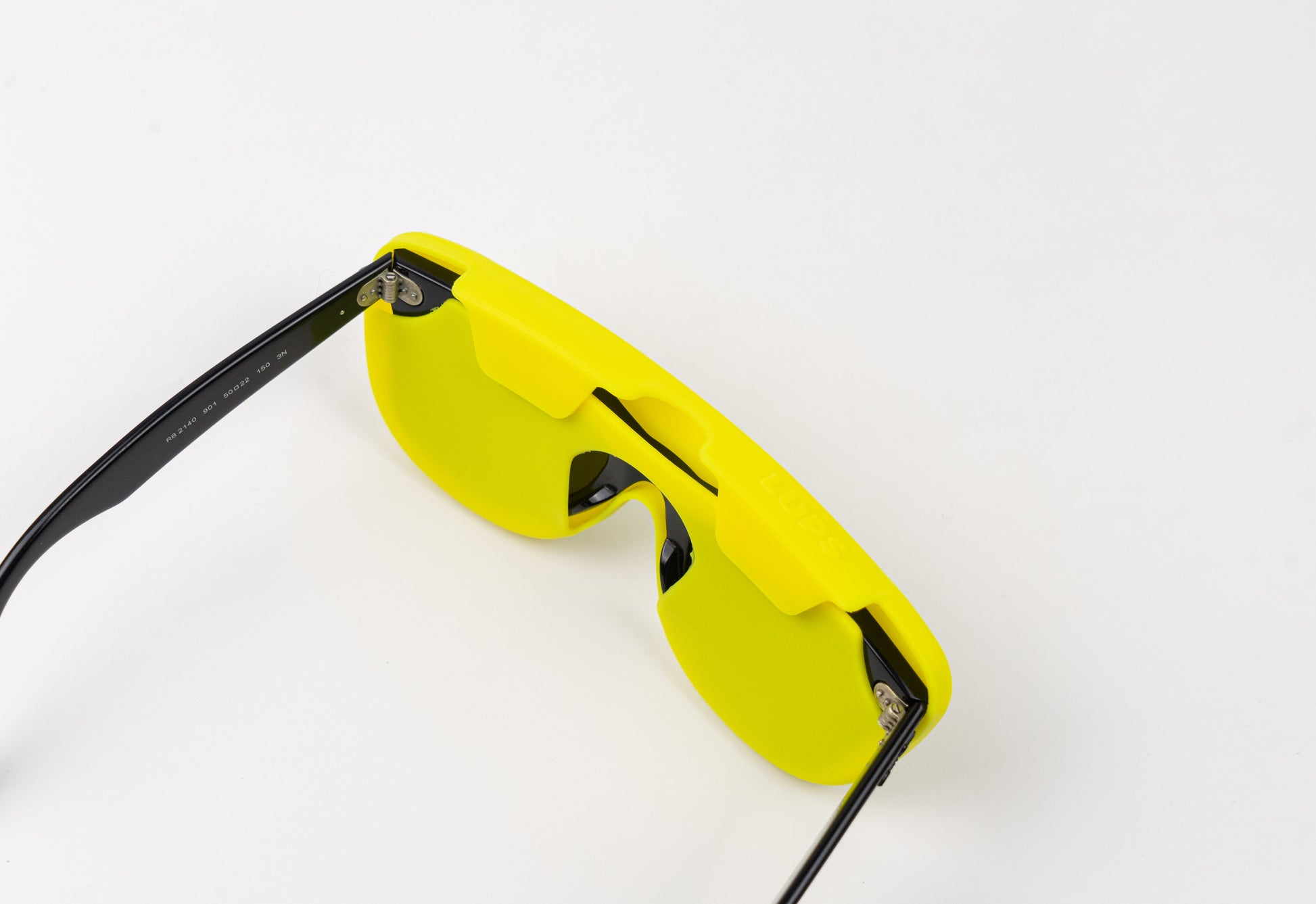 Funda de gafas de silicona amarillo Lups The Case