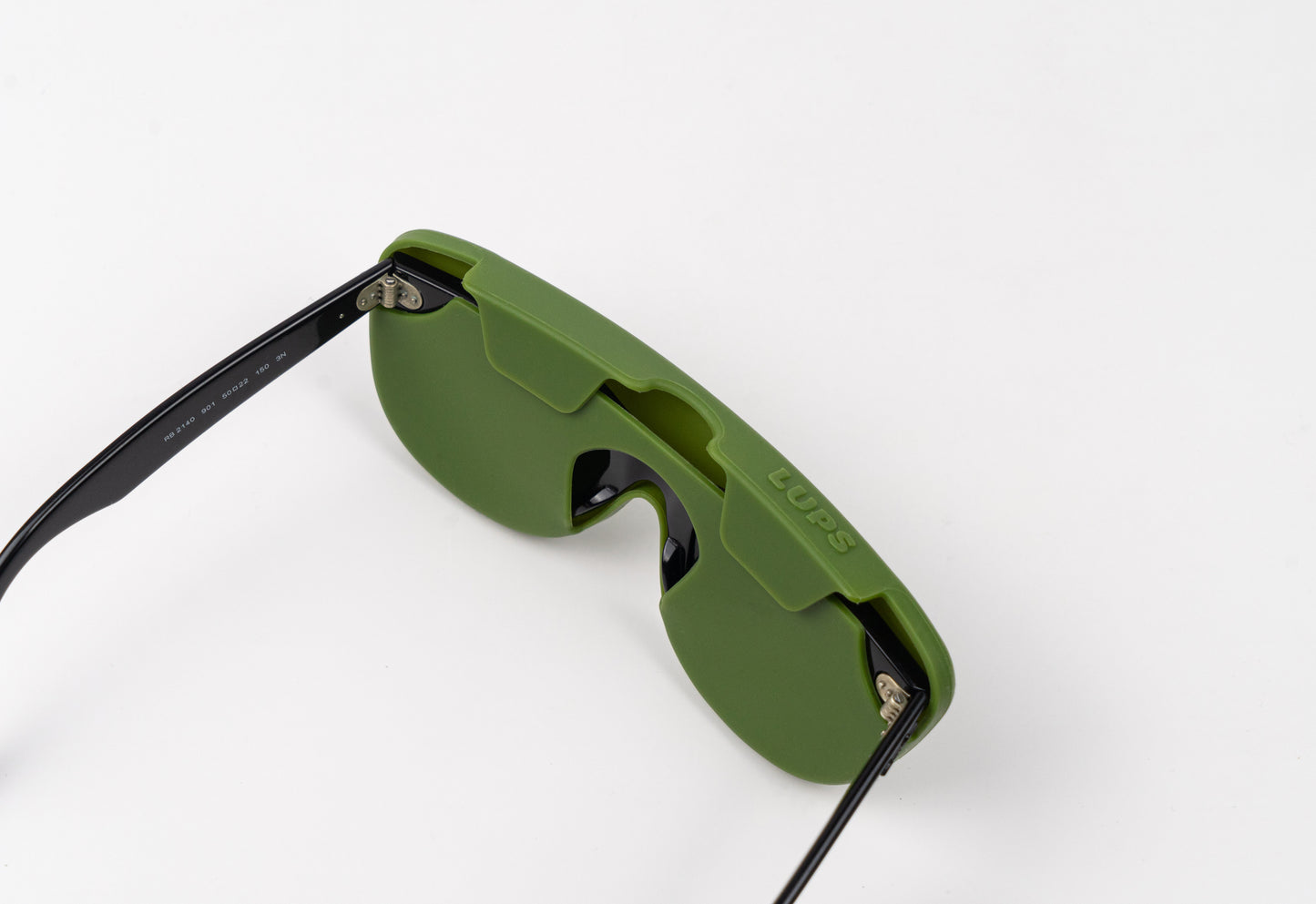 Funda de gafas de silicona army green Lups The Case