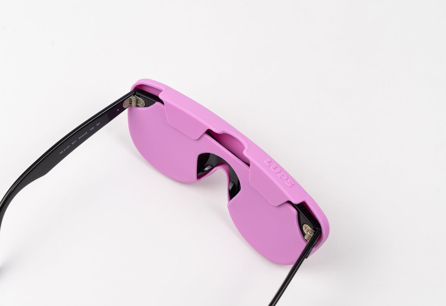 Funda de gafas de silicona lila Lups The Case