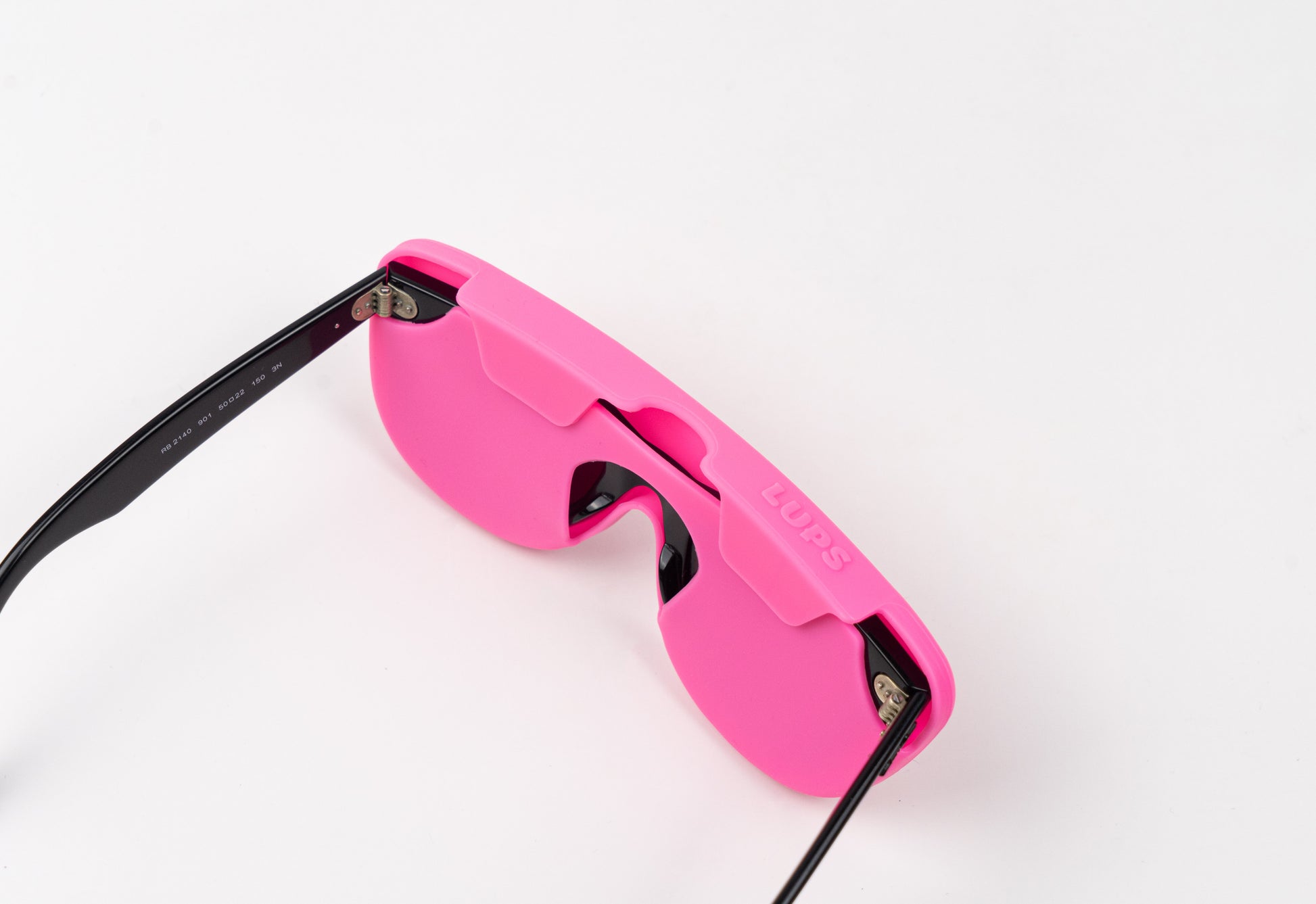 Funda de gafas de silicona rosa chicle Lups The Case