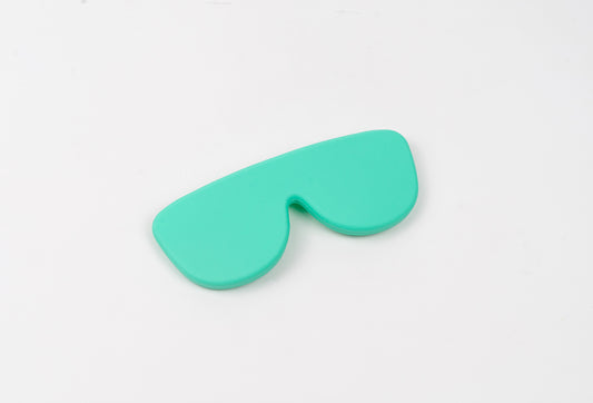 Funda de gafas de silicona turquesa Lups The Case