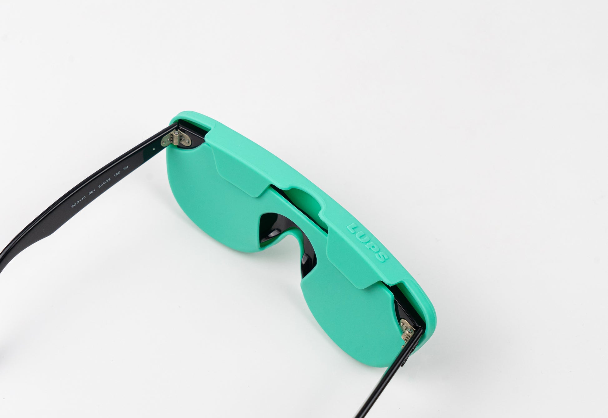 Funda de gafas de silicona turquesa Lups The Case